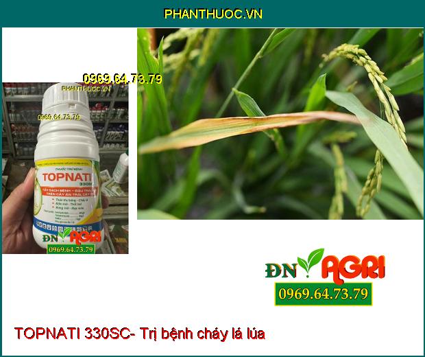 TOPNATI 330SC- Tẩy Sạch nấm Bệnh, Đậu Trái Non, Bóng Trái, Trị Thán Thư