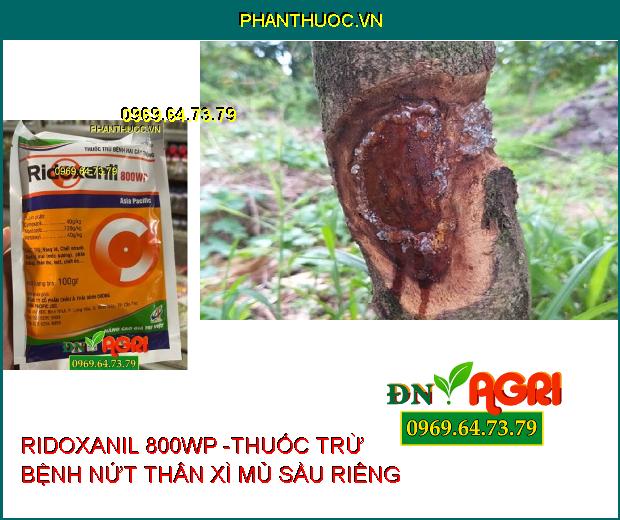 RIDOXANIL 800WP -THUỐC TRỪ BỆNH HẠI CÂY TRỒNG 100GR