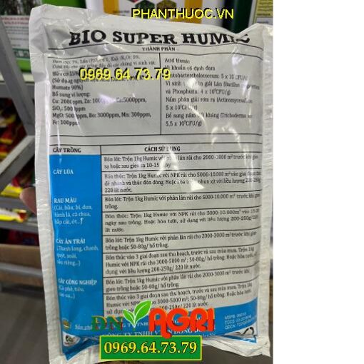 BIO SUPER HUMIC NPK HỒI SINH- Ra Rễ, Giải Độc