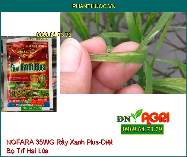 THUỐC TRỪ SÂU NOFARA 35WG Rầy Xanh Plus- Diệt Côn Trùng, Bọ Trĩ Trên Lúa