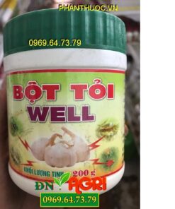 BỘT TỎI WELL – Phòng Ngừa Dịch Bệnh Và Xua Đuổi Côn Trùng