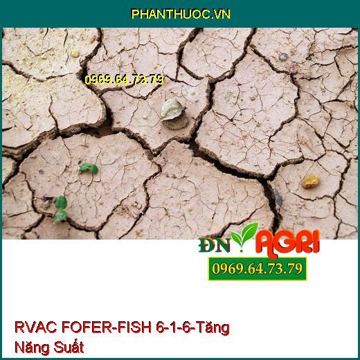 PHÂN BÓN LÁ RVAC FOFER-FISH 6-1-6 – Tăng Năng Suất , Phù Hợp Loại Đất Suy Kiệt