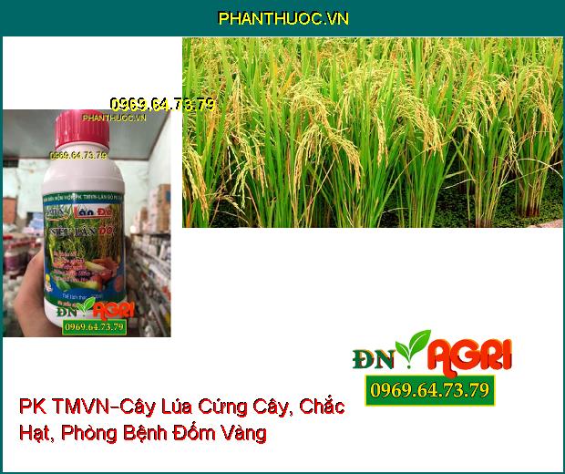 PHÂN BÓN HỖN HỢP PK TMVN –Bông Trổ To Đẹp, Chắc Hạt, Phòng Bệnh Đốm Vàng