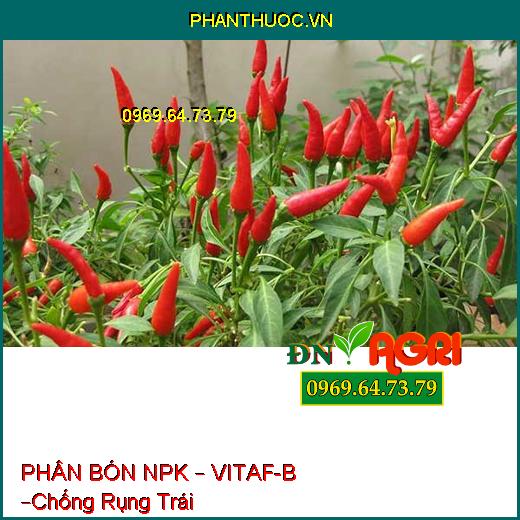 PHÂN BÓN HỖN HỢP NPK – VITAF-B –Chống Rụng Trái ,Tăng Thời Gian Bảo Quản