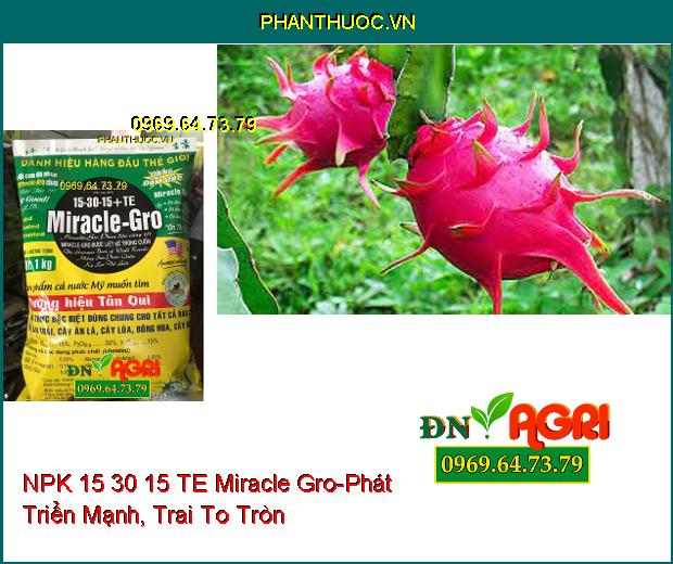 PHÂN BÓN HỖN HỢP NPK 15 30 15 TE Miracle Gro-Phát Triển Rễ , Hạn Chế Rụng Trái Non