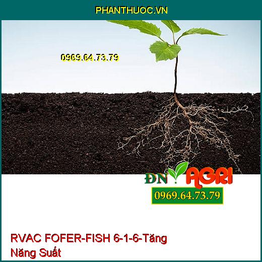 PHÂN BÓN LÁ RVAC FOFER-FISH 6-1-6 – Tăng Năng Suất , Phù Hợp Loại Đất Suy Kiệt