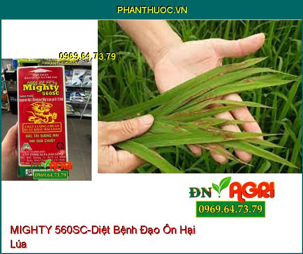 THUỐC TRỪ BỆNH MIGHTY 560SC- Diệt Nấm Toàn Thân, Các Loại Sâu Bệnh