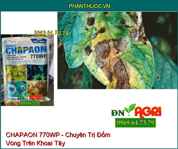 THUỐC TRỪ BỆNH CHAPAON 770WP - Chuyên Trị Vi Khuẩn Trên Khoai Tây