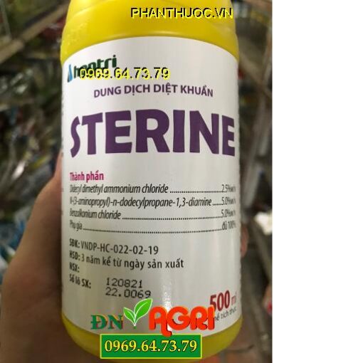 DIỆT KHUẨN STERINE -Dung Dịch Khử Trùng Bề Mặt Nhanh-Phòng Chống Bệnh