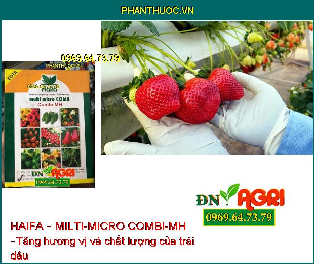 PHÂN BÓN VI LƯỢNG HAIFA – MILTI-MICRO COMBI-MH –Ngăn Ngừa Cháy Lá Sớm, Rụng Hoa