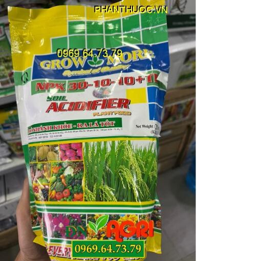 GROW MORE 30-10-10+TE –CHUYÊN DÙNG CHO HOA LAN VÀ CÂY KIỂNG