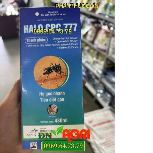 HALO CPC 777- Diệt Muỗi Trong Gia Dụng Và Y Tế