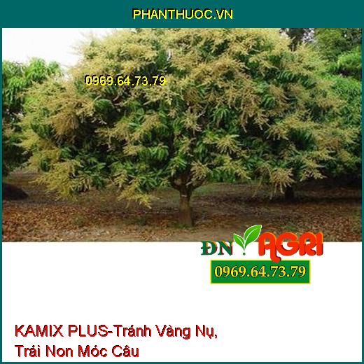 PHÂN BÓN KAMIX PLUS-Tránh Hiện Tượng Vàng Nụ, Trái Non Móc Câu, Tăng Năng Suất