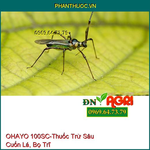 OHAYO 100SC- Thuốc Trừ Sâu Cuốn Lá, Bọ Trĩ, Sâu Xanh Trên Cây Đậu Xanh