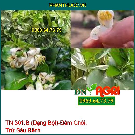 PHÂN BÓN HỮU CƠ ĐA – TRUNG – VI LƯỢNG TN 301.B (DẠNG BỘT)-Đâm Chồi, Trừ Sâu Bệnh