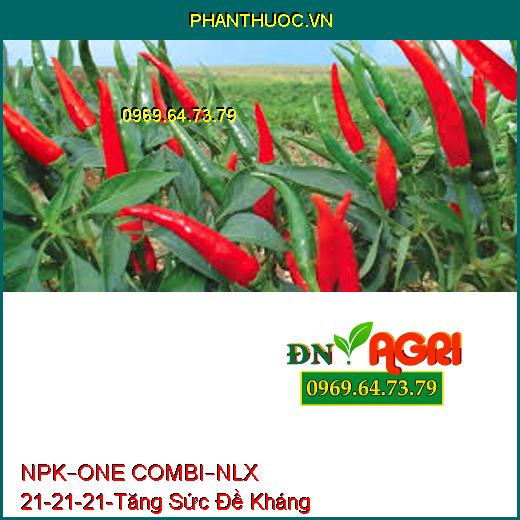 PHÂN BÓN NPK–ONE COMBI–NLX 21-21-21- Tăng Sức Đề Kháng, Cây Ra Hoa Đẹp, Lâu Tàn