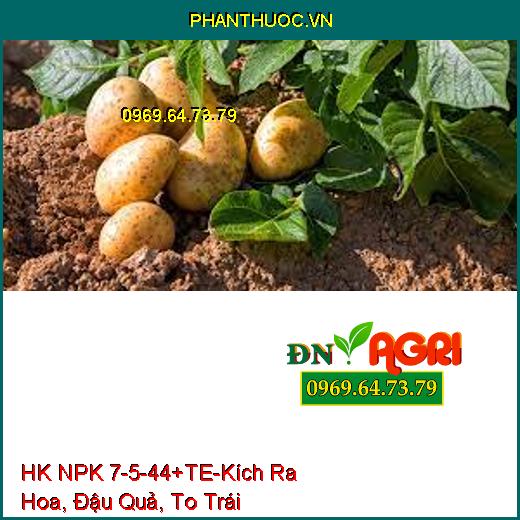 PHÂN BÓN HỢP TRÍ HK NPK 7-5-44+TE-Kích Ra Hoa, Đậu Quả, To Trái