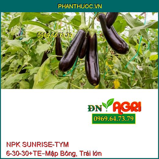 PHÂN BÓN NPK SUNRISE-TYM 6-30-30+TE – Tăng Sức Đề Kháng, Mập Bông, Trái lớn