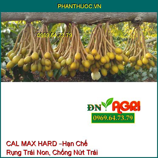 PHÂN BÓN LÁ TRUNG VI LƯỢNG CAL MAX HARD –Hạn Chế Rụng Trái Non, Chống Nứt Trái