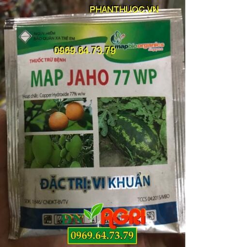 MAP JAHO 77WP – Đặc Trị Vi Khuẩn -Nấm Bệnh Thán Thư -Bám Dính Rất Tốt