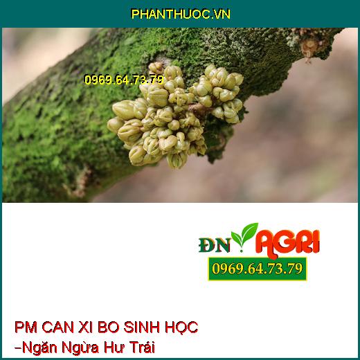 PHÂN BÓN LÁ PM CAN XI BO SINH HỌC –Ngăn Ngừa Hư Trái, Cứng Cây, Hạn Chế Sâu Bệnh