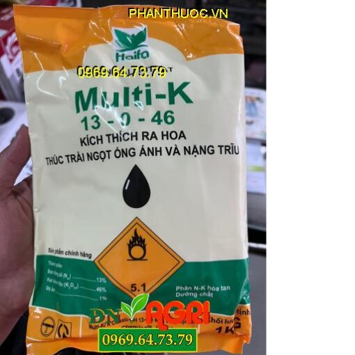 MULTI-K (KNO3) – PHÂN BÓN LÁ VÀ BÓN RỄ CAO CẤP CHO CÂY TRỒNG