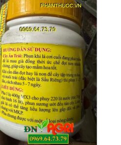 Hạn Chế Rụng Hoa, MX3 1-21-21+3ZN- Phân Bón Lá Chuyên Tạo Mầm Hoa, PHÂN BÓN LÁ HỖN HỢP (MX3 1-21-21+3ZN), Trái