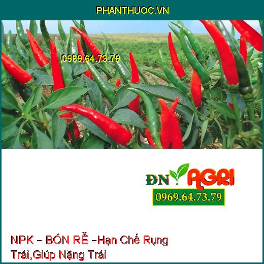 PHÂN BÓN HỖN HỢP NPK – BÓN RỄ –Hạn Chế Rụng Trái, Vàng Lá, Giúp Nặng Trái