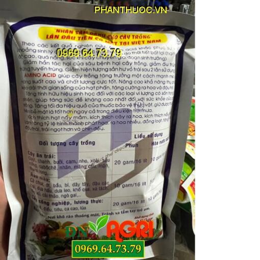 AMINO ACID GOAL- Xanh Cây, Tốt Lá, Ra Hoa, Đậu Trái, Nuôi Trái