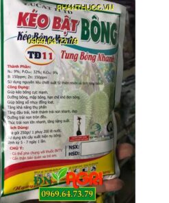 TĐ11 – Kéo Bật Bông – Kéo Bông Mạnh – Tung Bông Nhanh – Dưỡng Bông