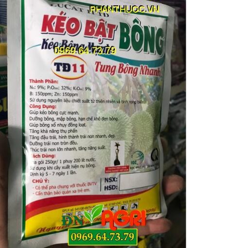 TĐ11 – Kéo Bật Bông – Kéo Bông Mạnh – Tung Bông Nhanh – Dưỡng Bông