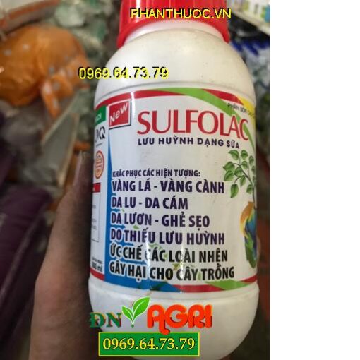 SULFOLAC – Ức Chế Vàng Lá Da Lu Ghẻ Sẹo-Phát Triển Cây Con Khỏe