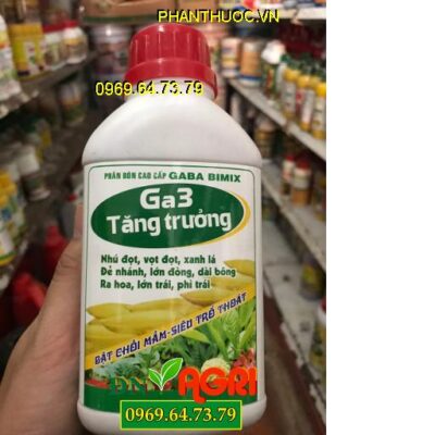 GA3 TĂNG TRƯỞNG- Cây Bật Mầm Chồi Đẻ Nhánh- Vọt Chồi- Siêu Trổ Thoát