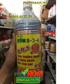 Phân Bón Lá Grow 8-3-4 (16-16-8) -Bổ Sung Các Dưỡng Chất Vi Lượng Tốt Cho Cây