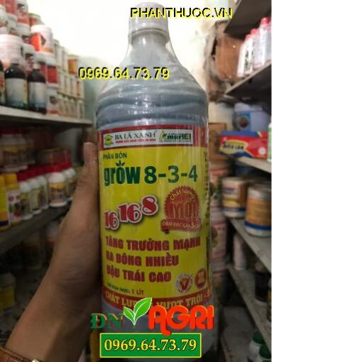 Phân Bón Lá Grow 8-3-4 (16-16-8) -Bổ Sung Các Dưỡng Chất Vi Lượng Tốt Cho Cây