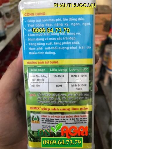 BIMIX SUPER SEEDS- Lớn Trái Đẹp Trái- Lớn Đồng Đều- Nhiều Nước Nặng Ký