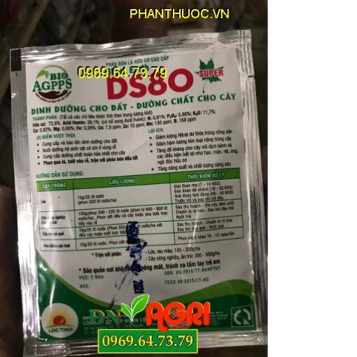 DS80 – Kích Hoa Ra Đều – Tăng Tỷ Lệ Đậu Trái – Dưỡng Trái To Khỏe