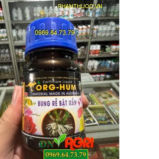 PHÂN BÓN LÁ TRUNG VI LƯỢNG ORG HUM – BUNG RỄ BẬT MẦM 100ML