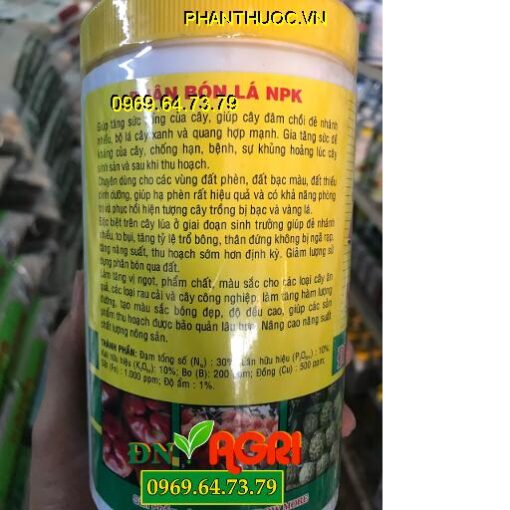 GROW MORE NPK 30.10.10+TE- Đâm Chồi Tốt, Đẻ Nhánh Khỏe, Cây Xanh Tốt