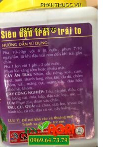 6-30-30+TE BUD FLOWER BOOSTER – Siêu Đậu Trái- Trái To- Tăng Độ Ngọt