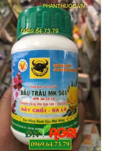 NPK 30-50-10 ĐẦU TRÂU MK 501- Dùng Cho Hoa Lan Cây Cảnh- Nảy Chồi Ra Lá