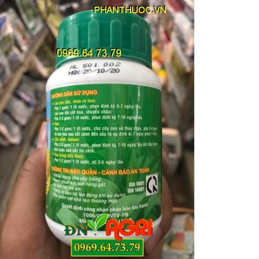 NPK 30-50-10 ĐẦU TRÂU MK 501- Dùng Cho Hoa Lan Cây Cảnh- Nảy Chồi Ra Lá