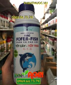 RVAC FOFER-FISH- TỐT CÂY-TỐT TRÁI 6-1-6 Rễ Khỏe Thân To- Lá Xanh Trái Lớn