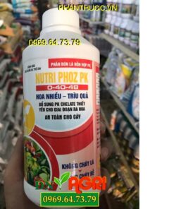 NUTRI PHOZ PK (0-40-48) – Kích Thích Ra Hoa – Hình Thành Chồi Hoa