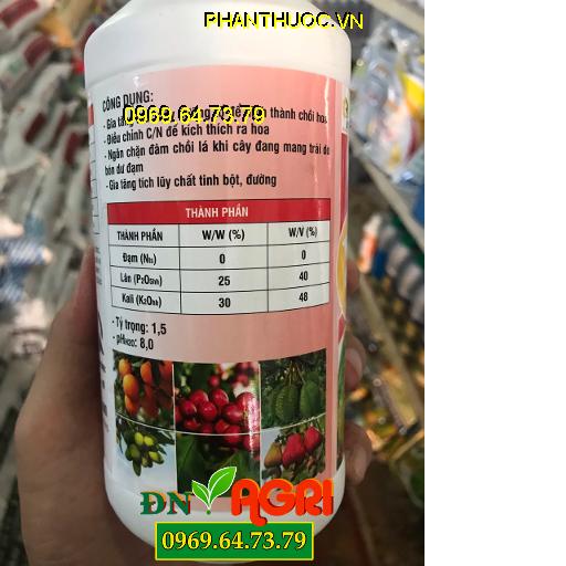 NUTRI PHOZ PK (0-40-48) – Kích Thích Ra Hoa – Hình Thành Chồi Hoa