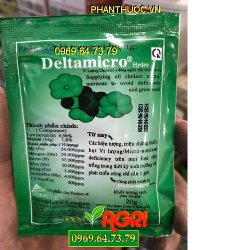 DELTAMICRO-Cung Cấp Đầy Đủ Chất Dinh Dưỡng Nuôi Cây Lớn Nhanh Khỏe Mạnh