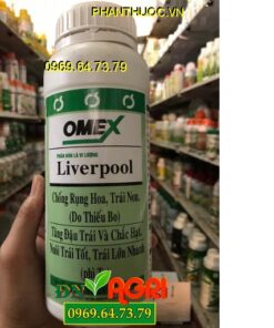 OMEX LIVERPOOL – Chống Rụng Hoa Trái Non – Tăng Đậu Trái – Chắc Hạt