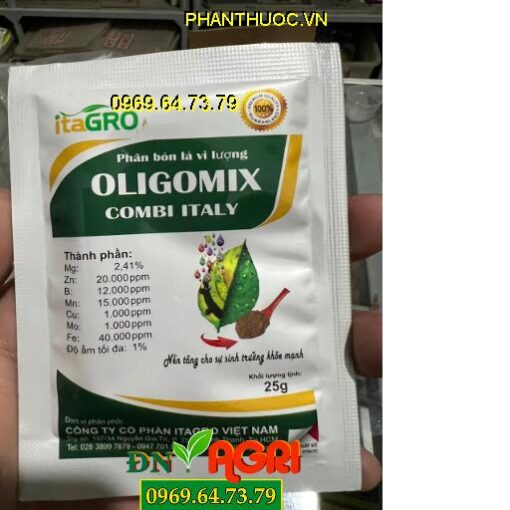 OLIGOMIX COMBI ITALY- Hoa Trổ Đồng Loạt, Tăng Đậu Trái, Chống Vàng Lá