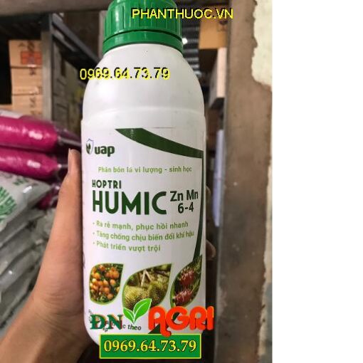 HOP TRI HUMIC Zn Mn 6-4 Ra Rễ Khỏe – Cành To Lá Khỏe – Phục Hồi Nhanh