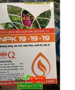 NPK 19-19-19 Dưỡng Bông To Nụ – Tăng Đậu Quả – Kích Thích Hệ Rễ Mạnh